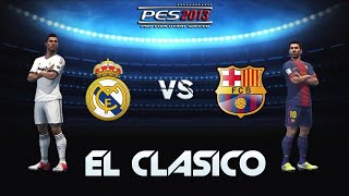 TÜRKÇE SPİKERLİ PES 2013 EL CLASICO | Real Madrid VS FC Barcelona | Full Maç