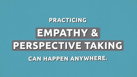 Empathy and Perspective Taking for Spread the Word