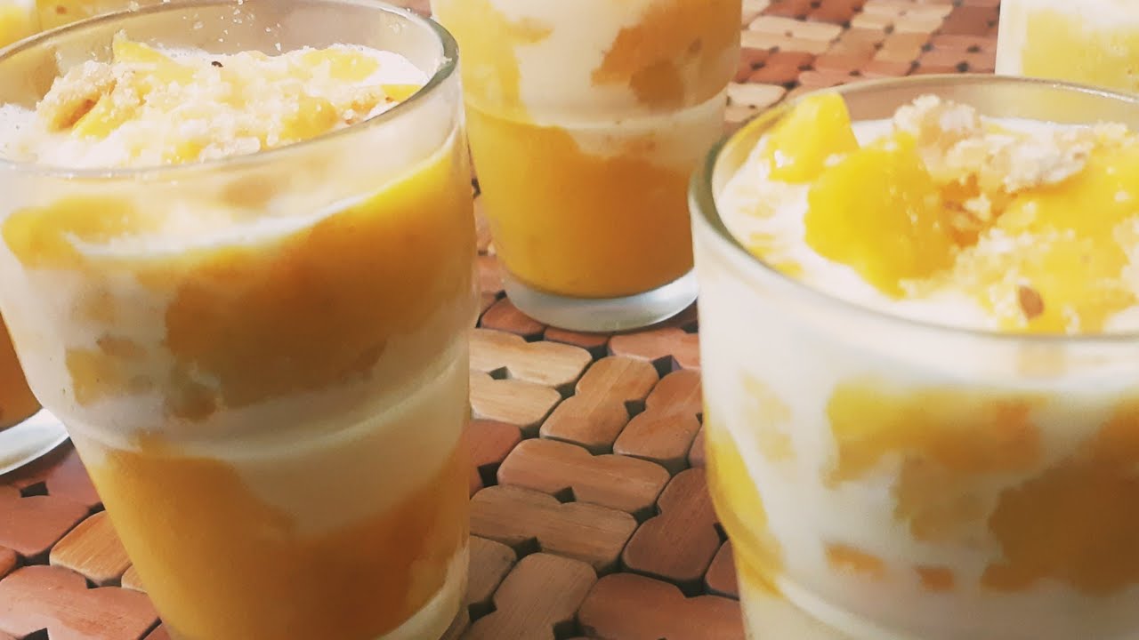 How To Make Mango Delight Recipe | Summer Special Mango Delight Recipe ...