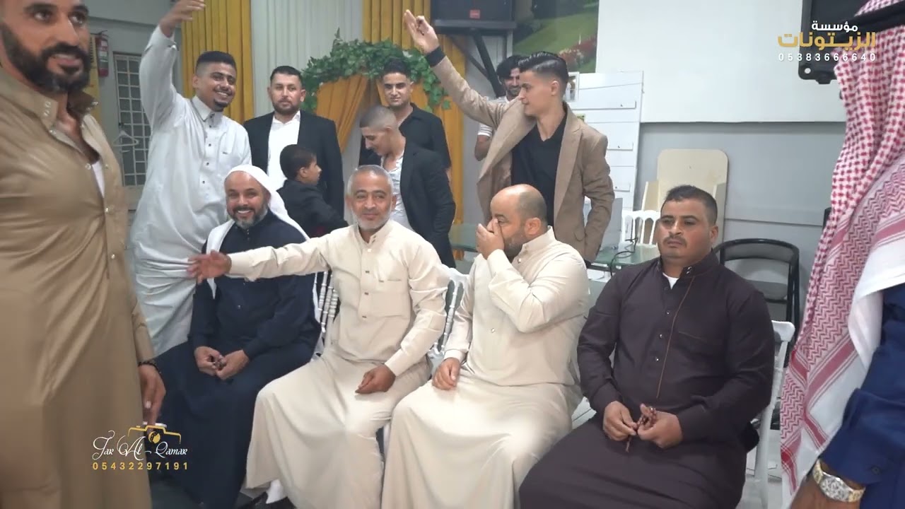 افراح البوبطوش العريس أحمد جمال الرجب الفنان خالد الجبوري ج3
