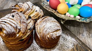 ВКУСНЫЙ ПАСХАЛЬНЫЙ КУЛИЧ - КРАФФИН | Easter Cruffin | Виктория Eleanor