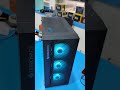 Gaming Cabinet Under 2.5K || Zebroics Aurora ARGB Cabinet #puterbuild #shorts #pcgaming