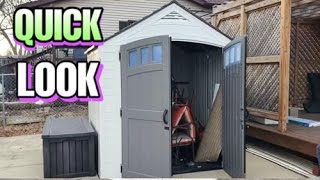 Suncast 8' x 10' Heavy-Duty Resin Tremont Storage Shed Review | Outdoor Shed |Trendroid Reviews