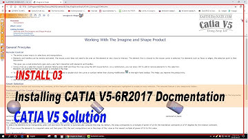 [Installing CATIA V5 #03] Installing CATIA V5-6R2017 English Documentation