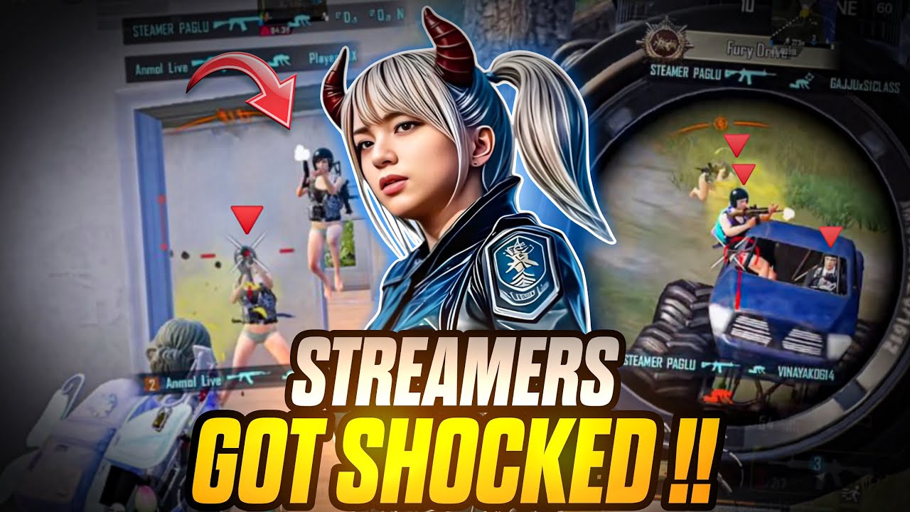 STREAMER GOT SHOCKED 😱 Intense 1v4 clutches BGMI~PUBG Mobile#GoddPlayzZz 