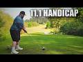 This Is What 11.1 Handicap Golf Looks Like In My Last Round Before A Competition (Every Shot)