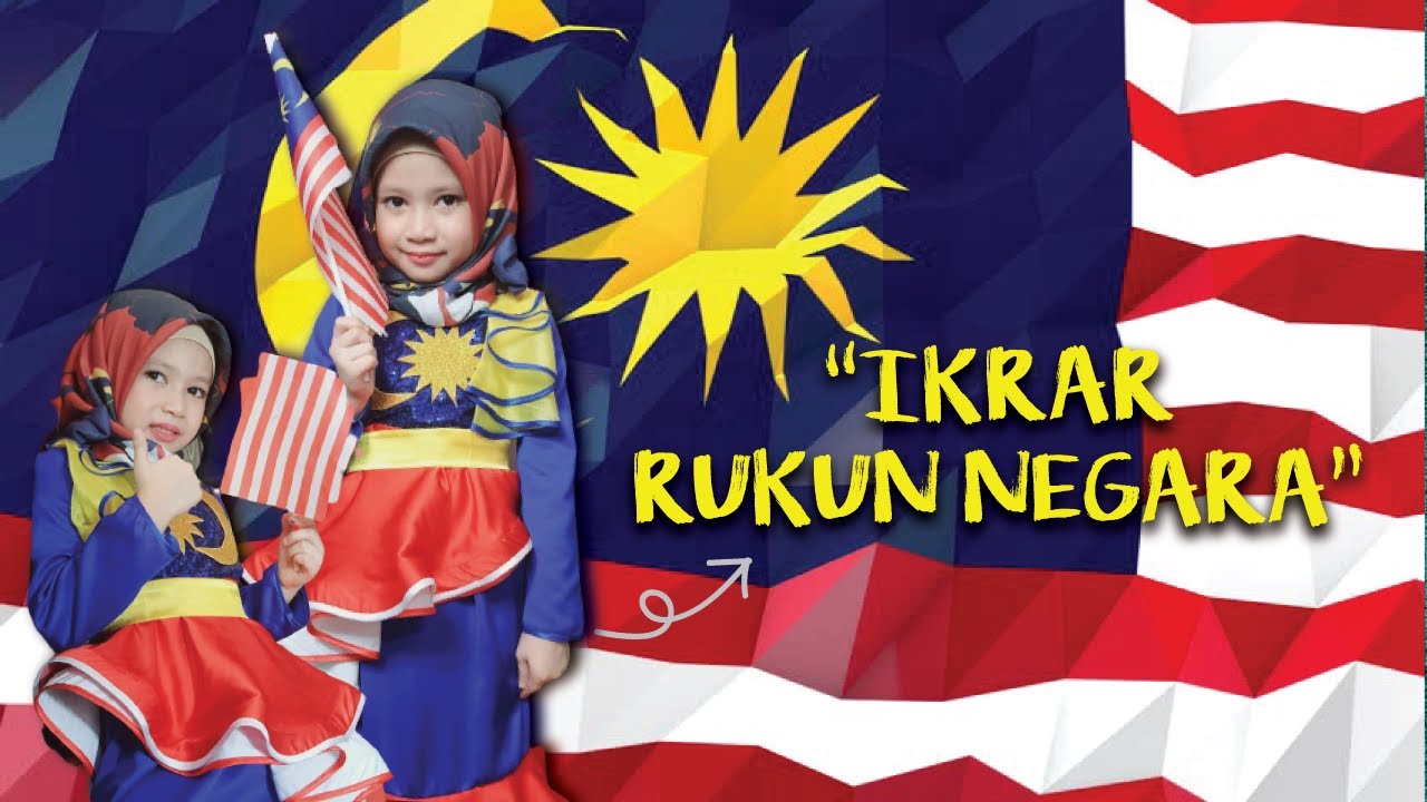 Bacaan Ikrar Rukun Negara Prasekolah Malaysia Independens Day Youtube