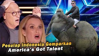 Ajibbb..!!! Dengan Kekuatan SUPER Pesulap INDONESIA membuat GEGER Amerika Got Talent