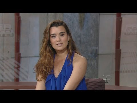 Primer Impacto - Cote de Pablo de la serie de televisión NCIS visitó el estudio de Primer Impacto