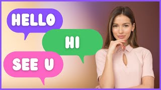 Saludos y despedidas en inglés | Pronunciación y ejemplos |