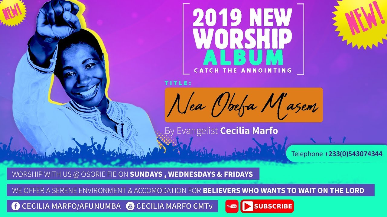 CECILIA MARFO NEW WORSHIP ALBUM 2019