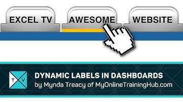 Dynamic Labels - Excel Dashboards Tips - GetPivotData