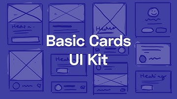 LIVE: Designing a simple Cards UI Kit