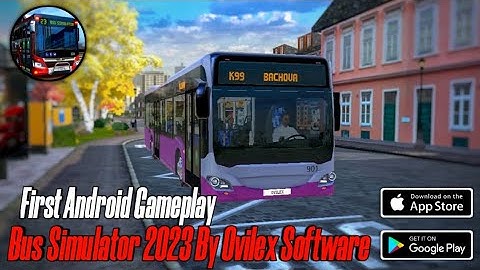 Bus Simulator 2023 by @OviLexSoft | First Look | Android Gameplay - Ultra Graphics