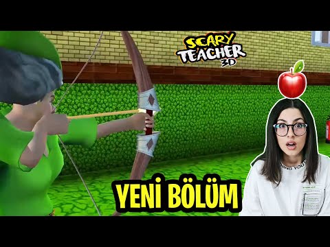 SCARY TEACHER 3D DELİ ÖĞRETMEN KAFAMDAKİ ELMAYI OKLA VURDU ŞAKA YENİ BÖLÜM EYLÜL LAL