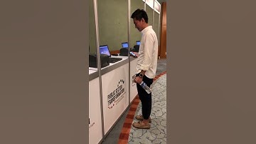 QR ticket scan and badge printing