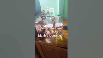 Dầu ăn từ thiện 200 chai Mạnh thường quân #shorts #anhbandau #thiennguyen #comchay