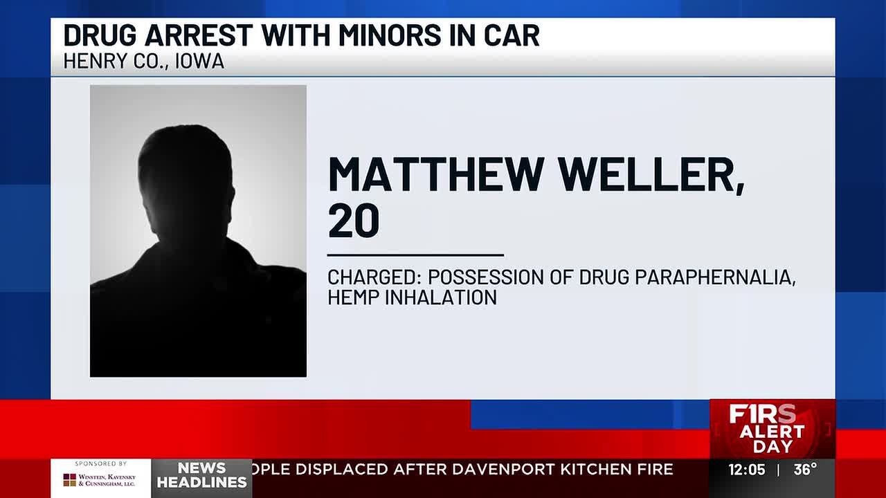 Iowa man faces drug charges after traffic stop - YouTube