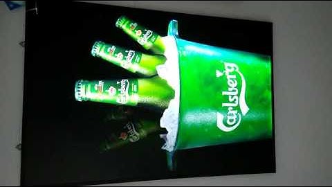 Carlsberg flash light box