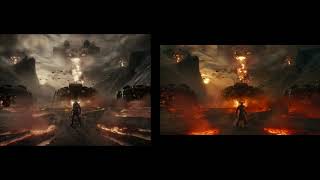 UXAS - STEPPENWOLF COMPARISON VIDEO / ZACK SNYDER´S JUSTICE LEAGUE SHOOT  - THEATRICAL CUT