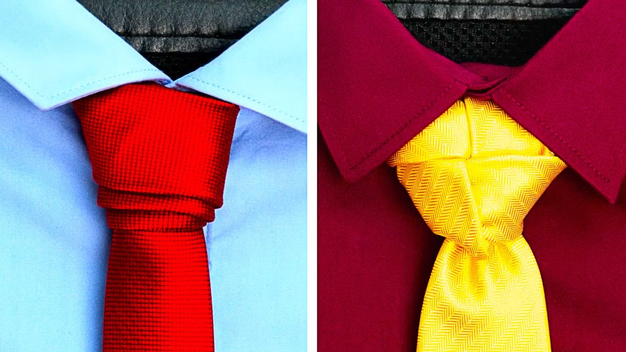 7 Ways to Tie a Tie / 5-Minute Crafts