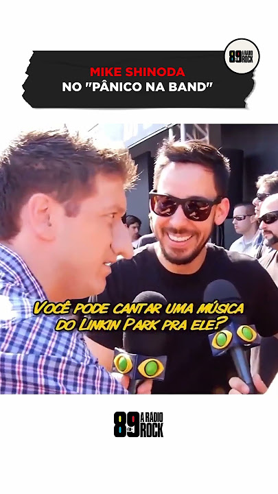 MIKE SHINODA NO PÂNICO NA BAND