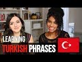 AMERICAN TRYING TURKISH PHRASES 🇹🇷 | LANGUAGE SERIES