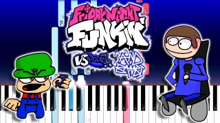 Video thumbnail of "Friday Night Funkin - Vs Dave & Bambi - Screwed (Piano Tutorial)"