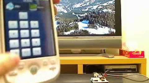 Android + Arduino でリモコン