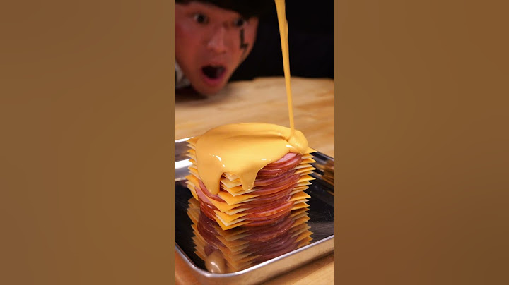 MASHLE - Fried ham and cheese