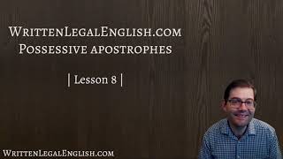 How to Use Apostrophes for More Efficient Legal Writing