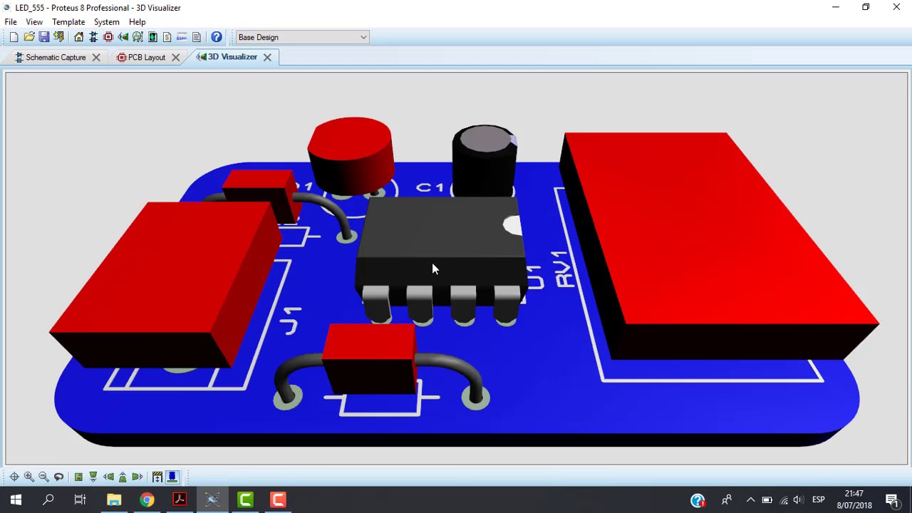 12. Proteus PCB - Ruteo de pistas