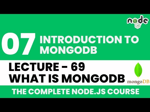 What is MongoDB | Lecture 69 | Node.JS 🔥