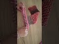 knitting loom for beginners step by step #knitting #crochet #knitting_loom #scarf  #النول_المستطيل