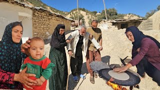 Nomadic life, Father Daqeb's illness, Sha'ban's help, and storing sheep's winter provisions
