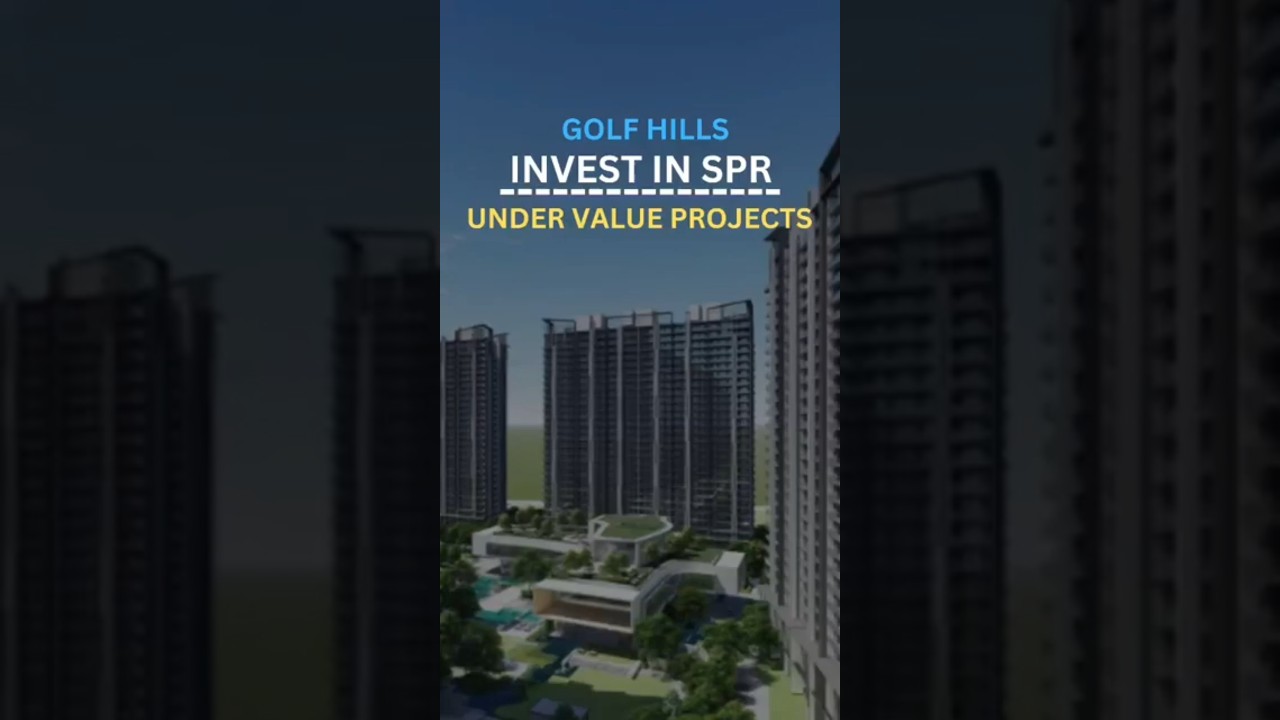 🏌 M3M Golf Hills Sector 79 Gurgaon | Luxury Apartments on SPR 🌇