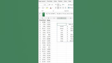 How to Use Python in Excel #shorts