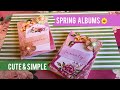 Easiest Brag Book Album Ever |  TUTORIAL | Use your stash! 🌸🌼