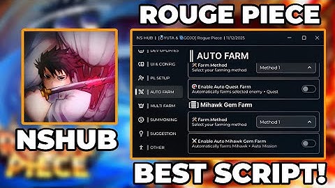 ROGUE PIECE SCRIPT | AUTO MAX LEVEL, INSTANT KILL, AUTO FISH, AUTO BOSS & MORE! | *FREE*