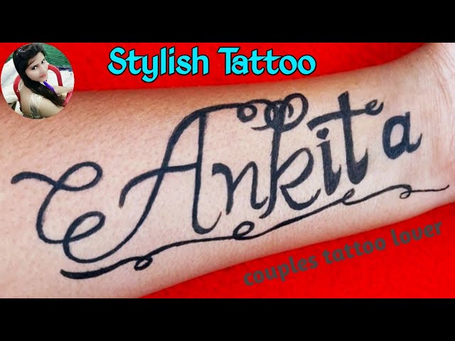 Addiction body tattoo studio  Tattoo design font ankita If u want make  any types of tattoo so call this number Mobwhatsapp no9170220637   Facebook
