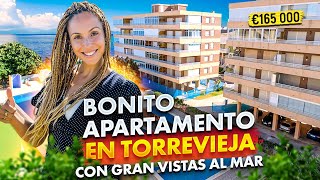 Venta inmobiliaria. Bonito apartamento en Torrevieja con gran vistas al mar. Inmobiliaria Alegria