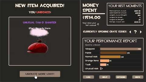 TF2 Uncrating Unusuals! (TF2 Crate Simulator) (Link To Simulator!)