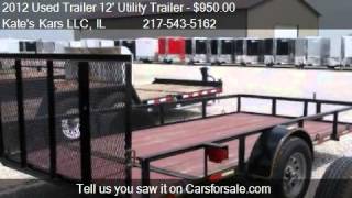 2012 Used Trailer 12' Utility Trailer  for sale in Arthur, I