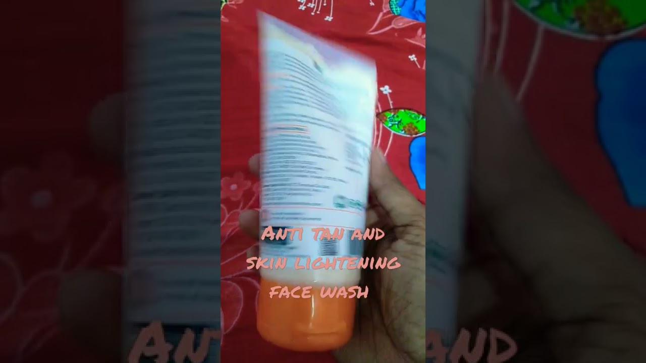 Vlcc anti -tan skin lightening face wash