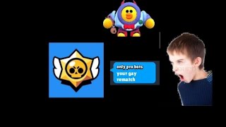 Toxic 9 year old wants to 1v1 and then cheats (Brawl Stars