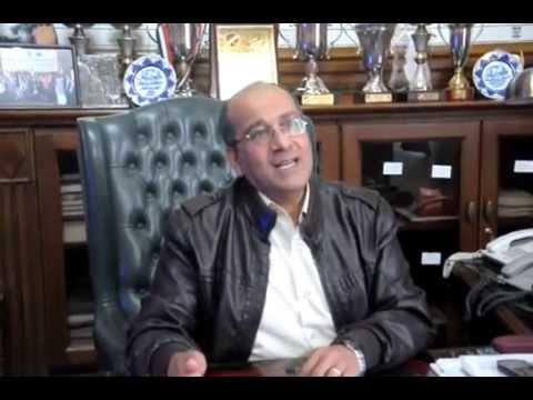 لقاء مع المهندس احمد جابر رئيس شركة مياة شرب إسكندرية