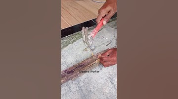 the correct way to connect wooden beams #shortsvideo #shorts #short #viralvideo #diy