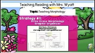 Morphology Activities