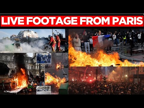 Paris Protests LIVE Nationwide Protest In France Airport Shut Chaos All Around Streets Of Paris 