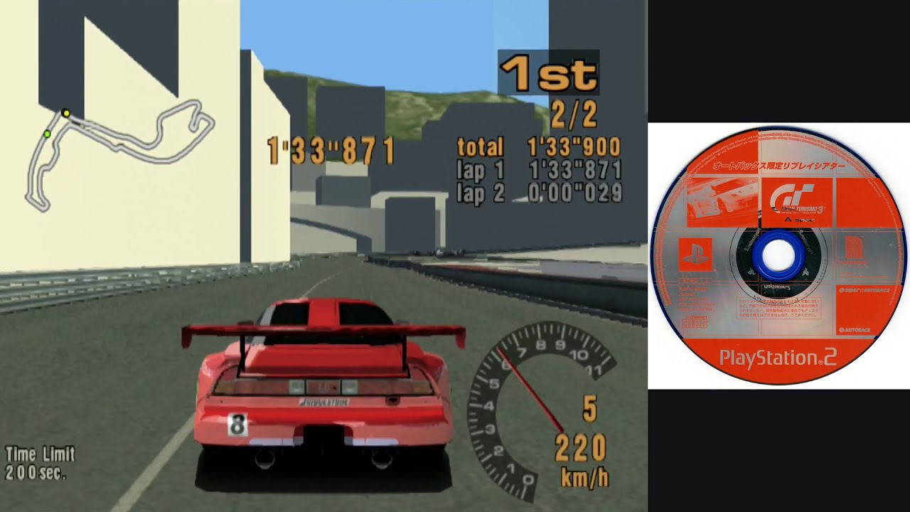 Hidden/Beta Tracks | Gran Turismo 3 Replay Theater Autobacs Seven | PAPX-90207 (On real Hardware)